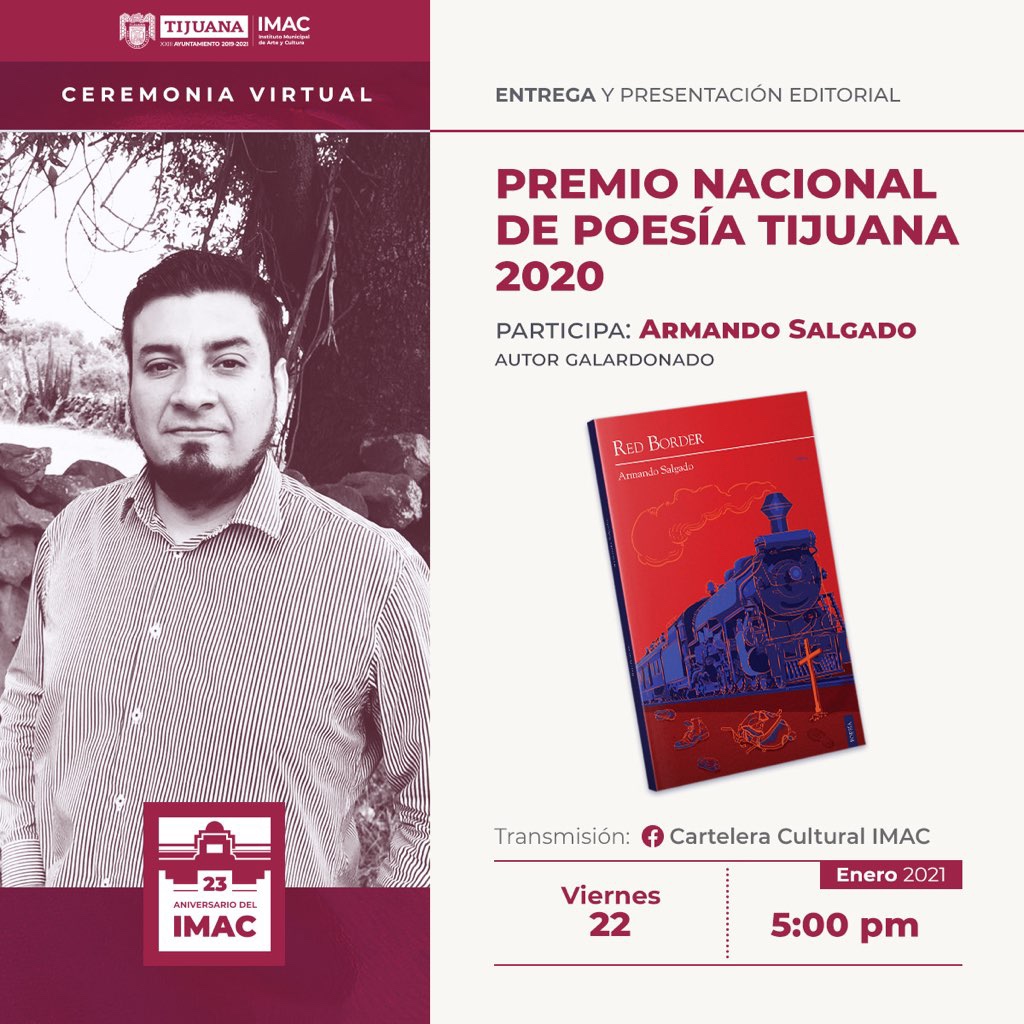 Premio Nacional de Poesía Tijuana 2020