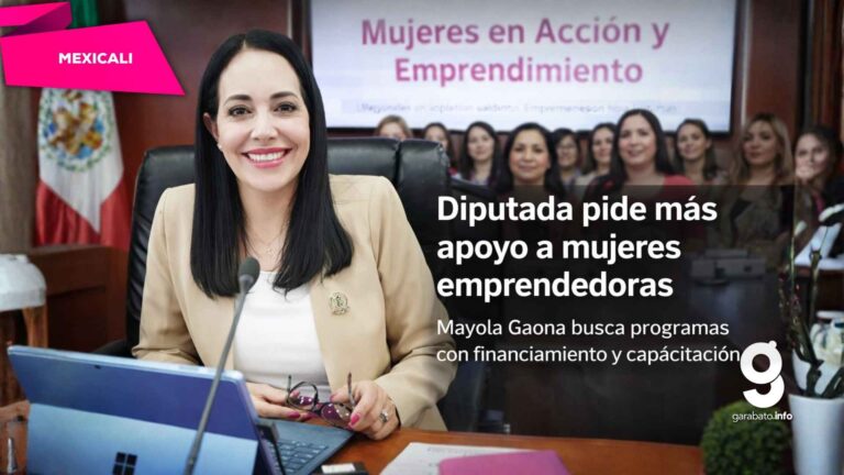 Diputada pide ampliar financiamiento a emprendedoras en BC