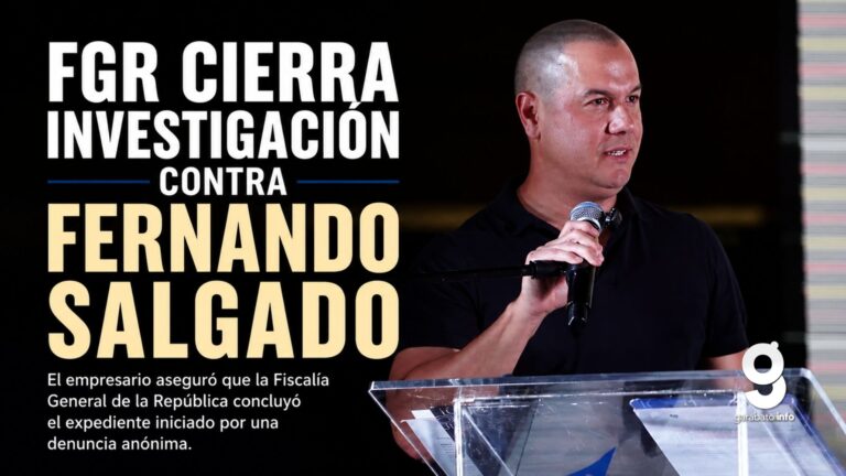 FGR cierra investigación contra empresario Fernando Salgado