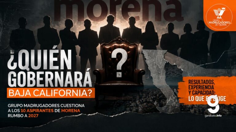 Grupo Madrugadores cuestiona a aspirantes de Morena en BC