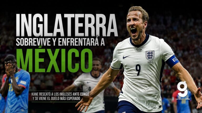 Inglaterra vence al Congo y enfrentará a México en octavos