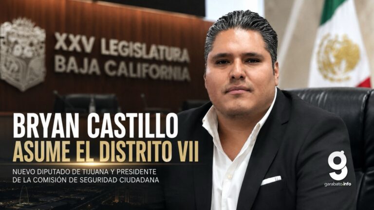 Bryan Castillo asume diputación del Distrito VII en BC