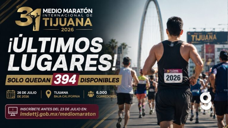Medio Maratón de Tijuana está por llenarse; quedan menos de 400 lugares