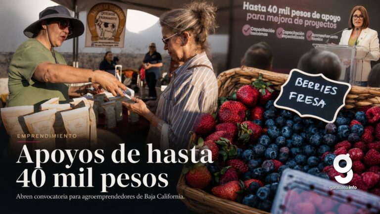 Apoyos de 40 mil pesos para agroemprendedores de BC