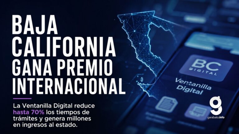 Ventanilla Digital de BC reduce hasta 70% tiempos de trámites y gana premio internacional