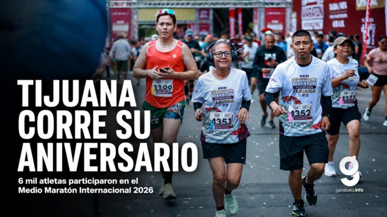 Medio Maratón Tijuana 2026 reúne a 6 mil corredores