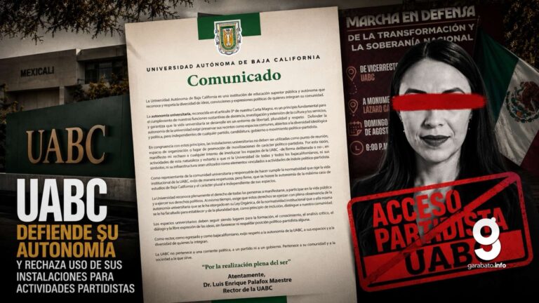 UABC rechaza uso de sus instalaciones para marcha de Morena