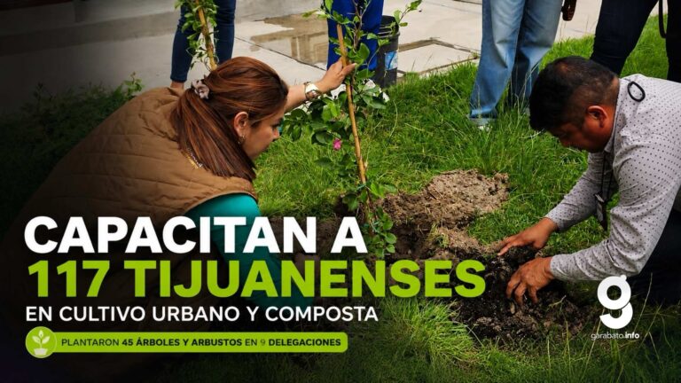 Capacitan a 117 tijuanenses en cultivo urbano y composta