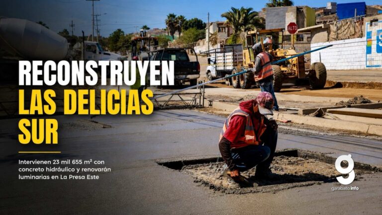 Reconstruyen bulevar Las Delicias Sur con concreto hidráulico