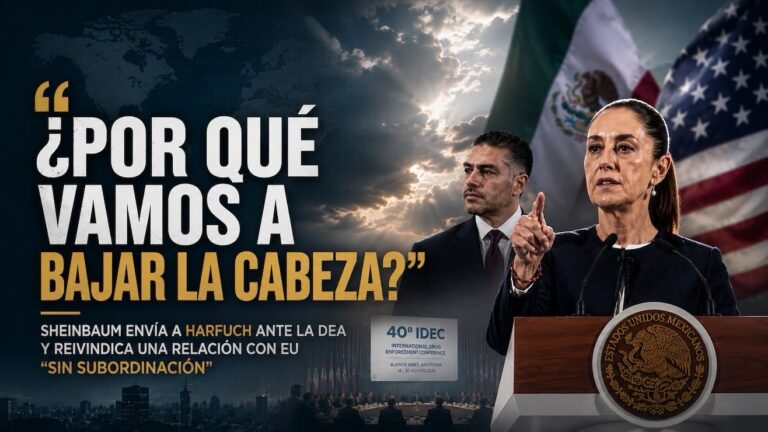 Sheinbaum avala reunión de Harfuch con la DEA en Argentina