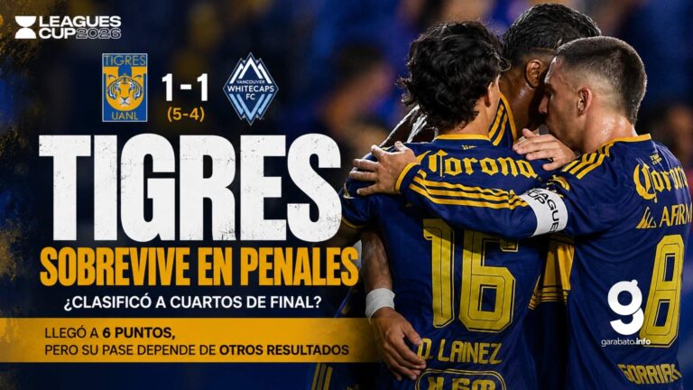 Tigres vence a Vancouver en penales, pero ¿clasificó en Leagues Cup?