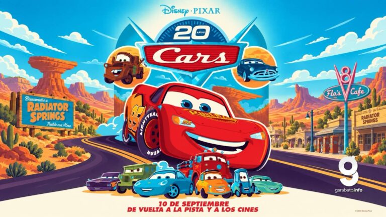 Rayo McQueen vuelve al cine: Cars celebra 20 años en México