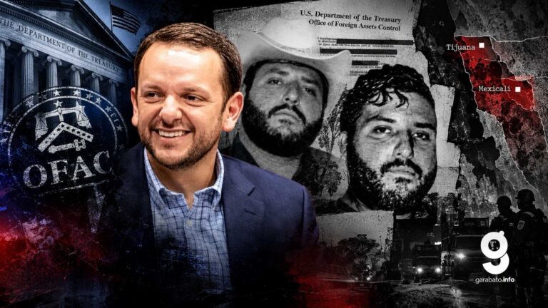EU sanciona a Carlos Torres y señala red de corrupción ligada al Cártel de Sinaloa en BC