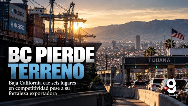 Baja California cae seis lugares: qué frenó su competitividad