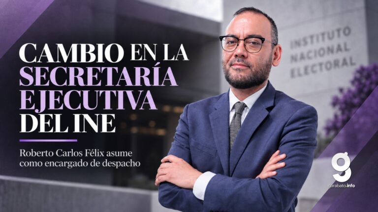 INE designa a Roberto Carlos Félix al frente de la Secretaría Ejecutiva