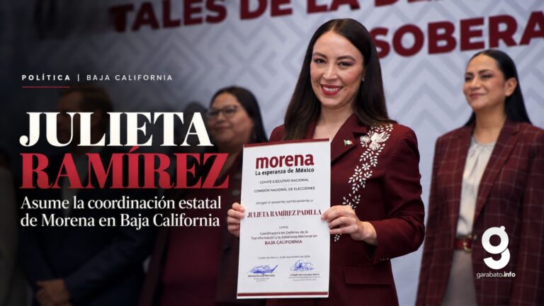 Julieta Ramírez encabezará a Morena en Baja California rumbo a 2027