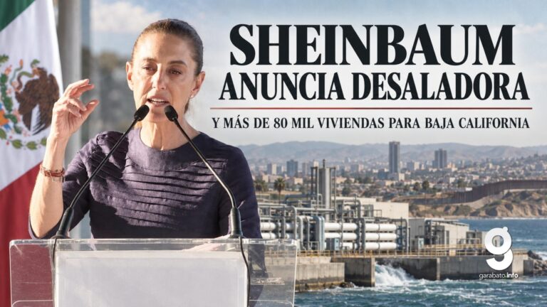 Sheinbaum anuncia arranque de desaladora y 197 consultorios para Baja California