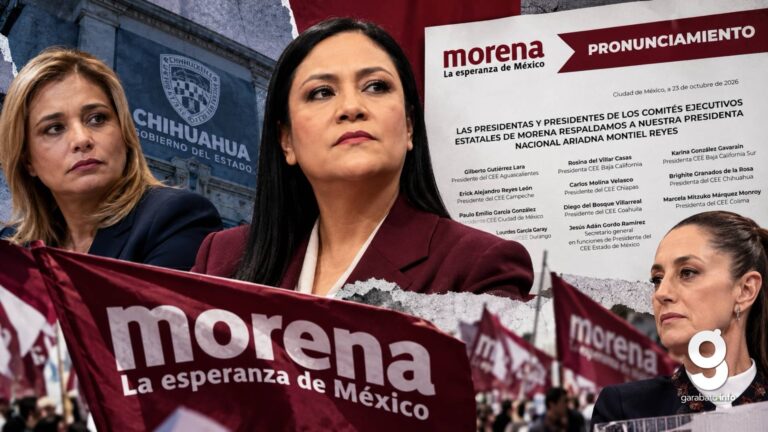 Morena respalda a Ariadna Montiel y confronta a Maru Campos