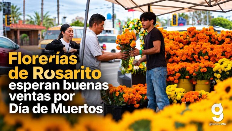 Florerías de Rosarito esperan repunte de ventas por Día de Muertos