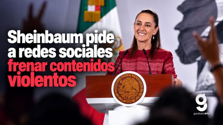 Sheinbaum pide frenar violencia en redes sin censura