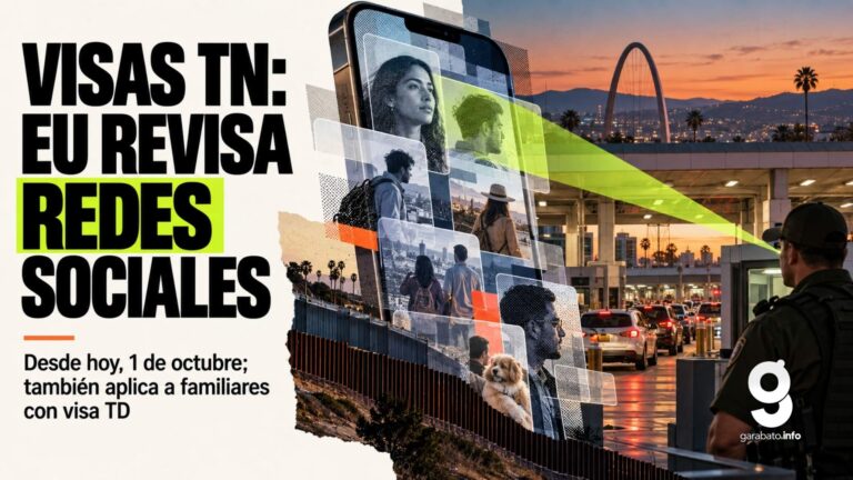 Visa TN: EU revisa redes sociales desde hoy; qué cambia